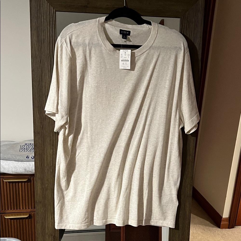J. Crew Cream Men's T-Shirt